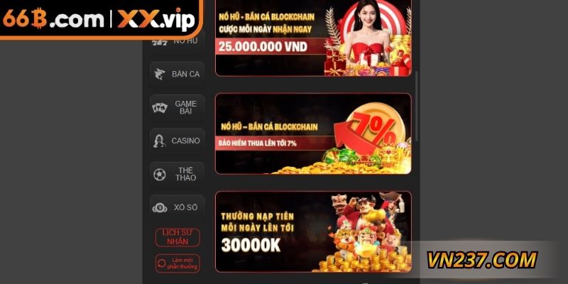 Tổng hợp các khuyến mãi hấp dẫn tại 66B